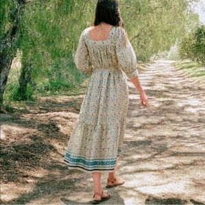 Christy Dawn Dress The Bianca Larkspur Ditsy Field